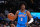 DENVER, CO - OCTOBER 3: Jalen Williams #8 of the Oklahoma City Thunder dribbles the ball during the game against the Denver Nuggets on October 3, 2022 at the Ball Arena in Denver, Colorado. NOTE TO USER: User expressly acknowledges and agrees that, by downloading and/or using this Photograph, user is consenting to the terms and conditions of the Getty Images License Agreement. Mandatory Copyright Notice: Copyright 2022 NBAE (Photo by Garrett Ellwood/NBAE via Getty Images)