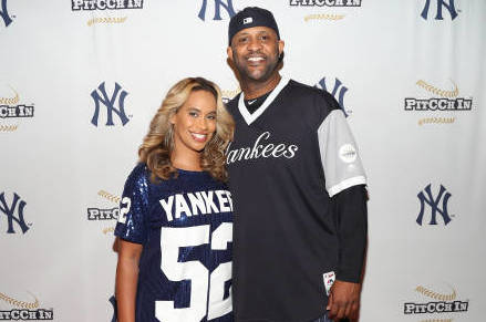 Former New York Yankees pitcher CC Sabathia and wife Amber