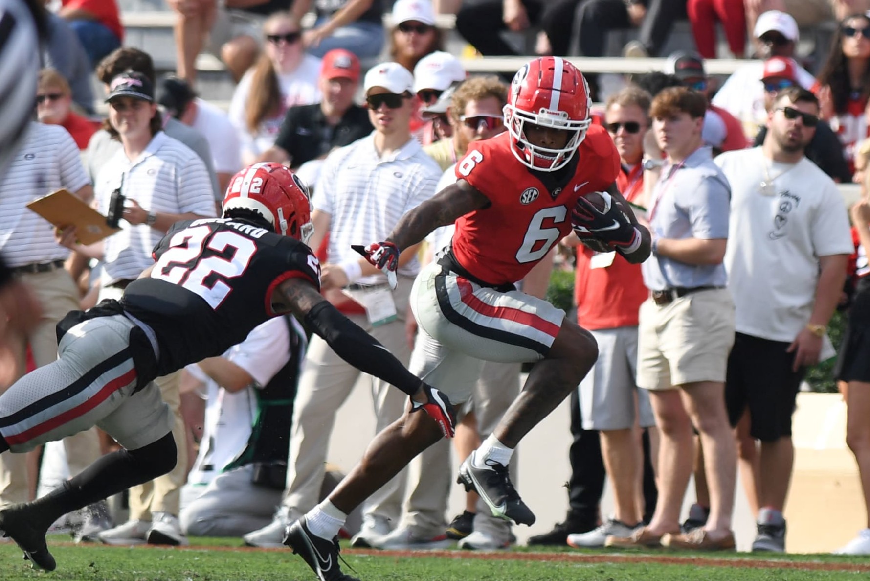 Georgia's Dominic Lovett