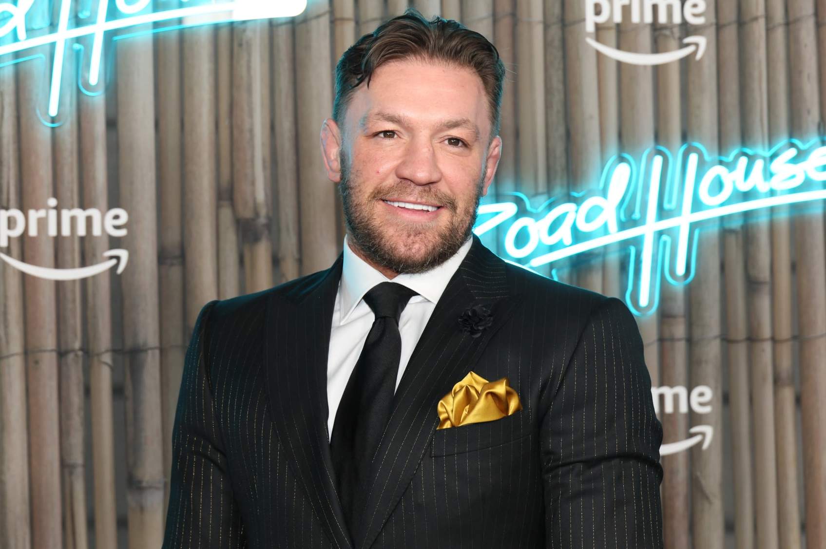 NEW YORK, NEW YORK - MARCH 19: Conor McGregor attends the "Road House" New York Premiere at Jazz at Lincoln Center on March 19, 2024 in New York City. (Photo by Dia Dipasupil/Getty Images)