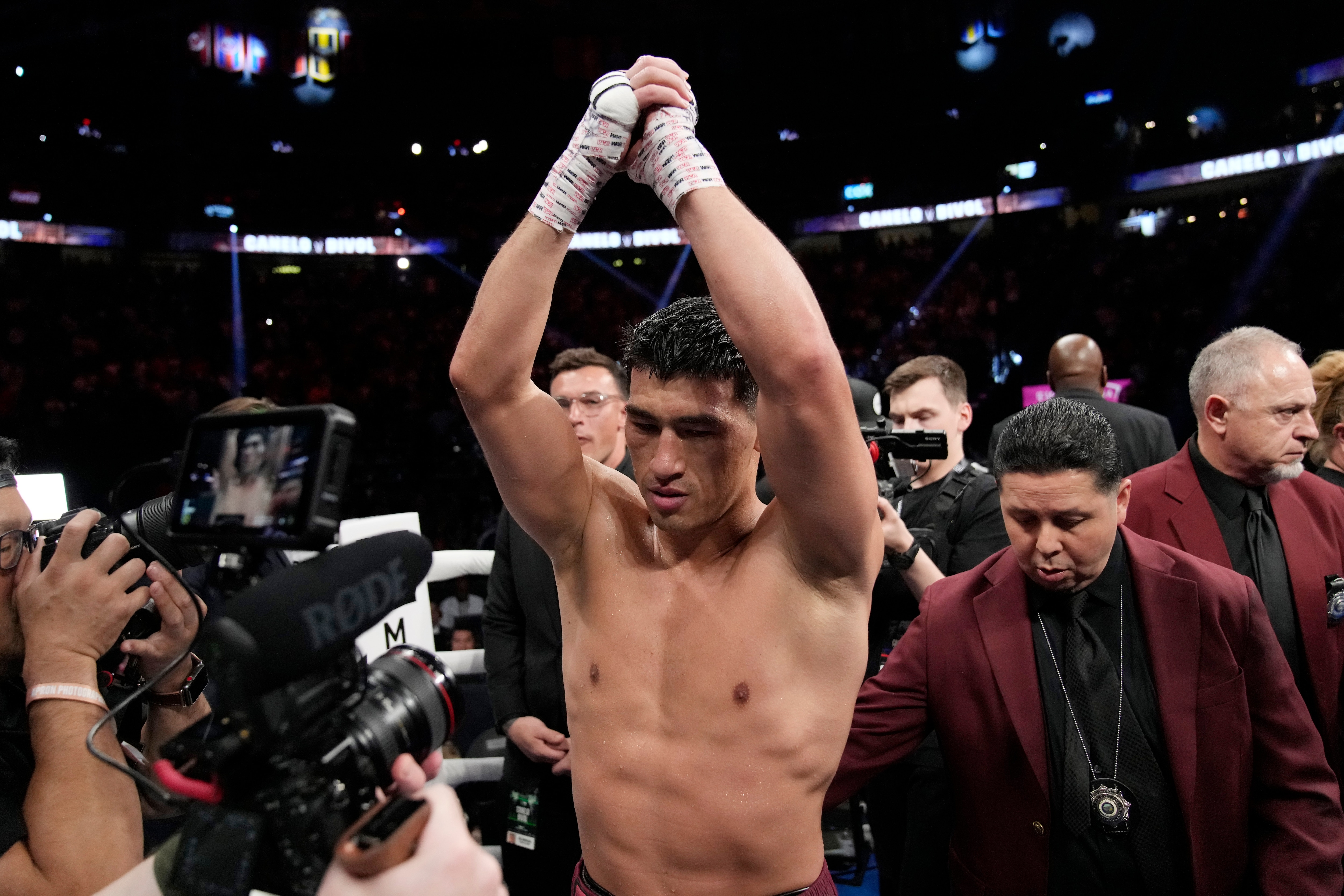 Dmitry Bivol Talks Fighting Canelo Alvarez for All 4 of His Titles in Rematch