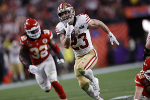 Video: Christian McCaffrey, Caleb Williams and More Guess Their Madden NFL 25 Ratings