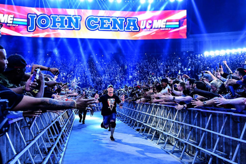John Cena returned to Friday Night SmackDown this week, though no one quite knew what The Champ had on his mind.