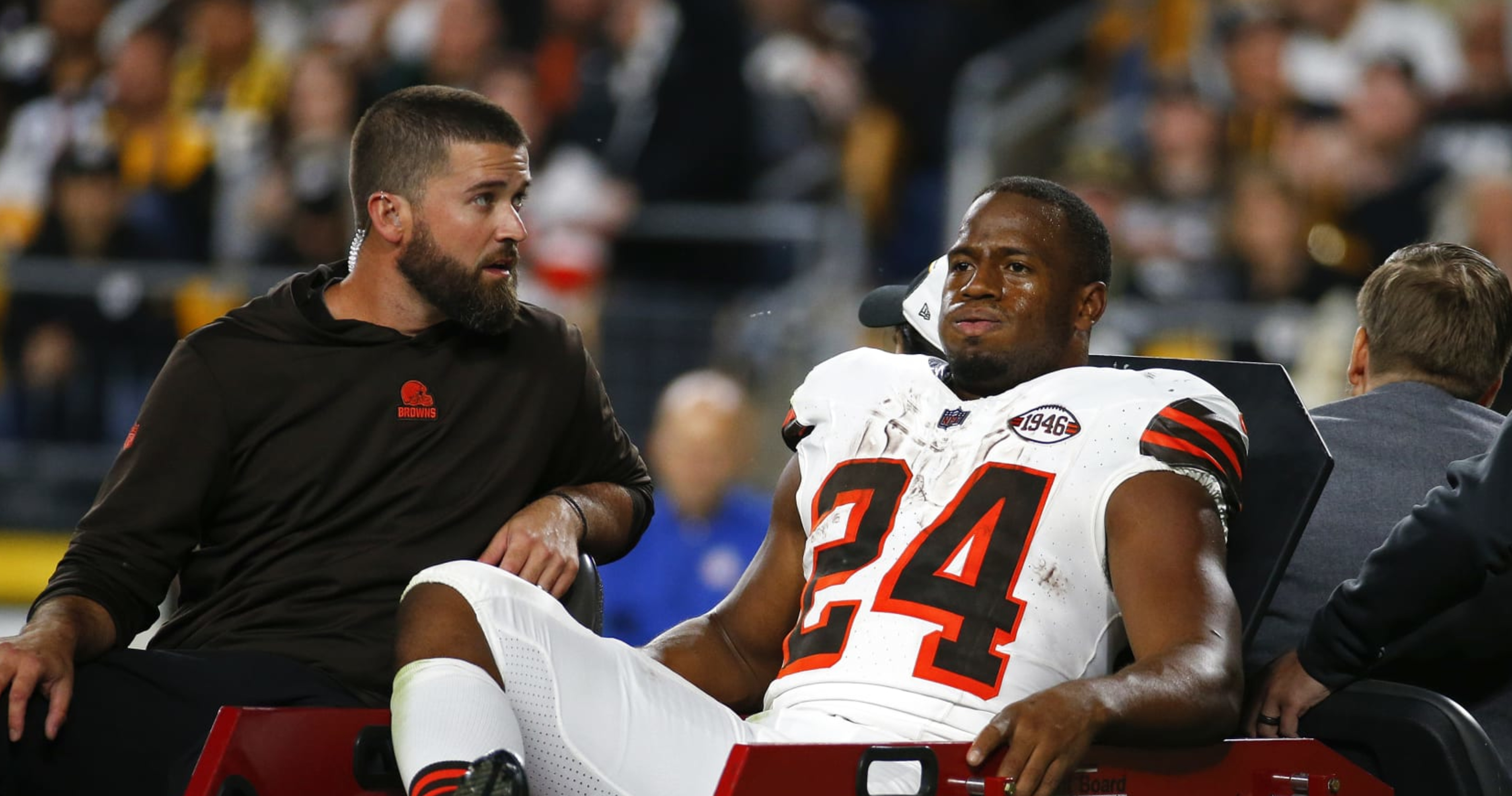 Myles Garrett: Nick Chubb's Injury 'F--king Hurts' After Browns