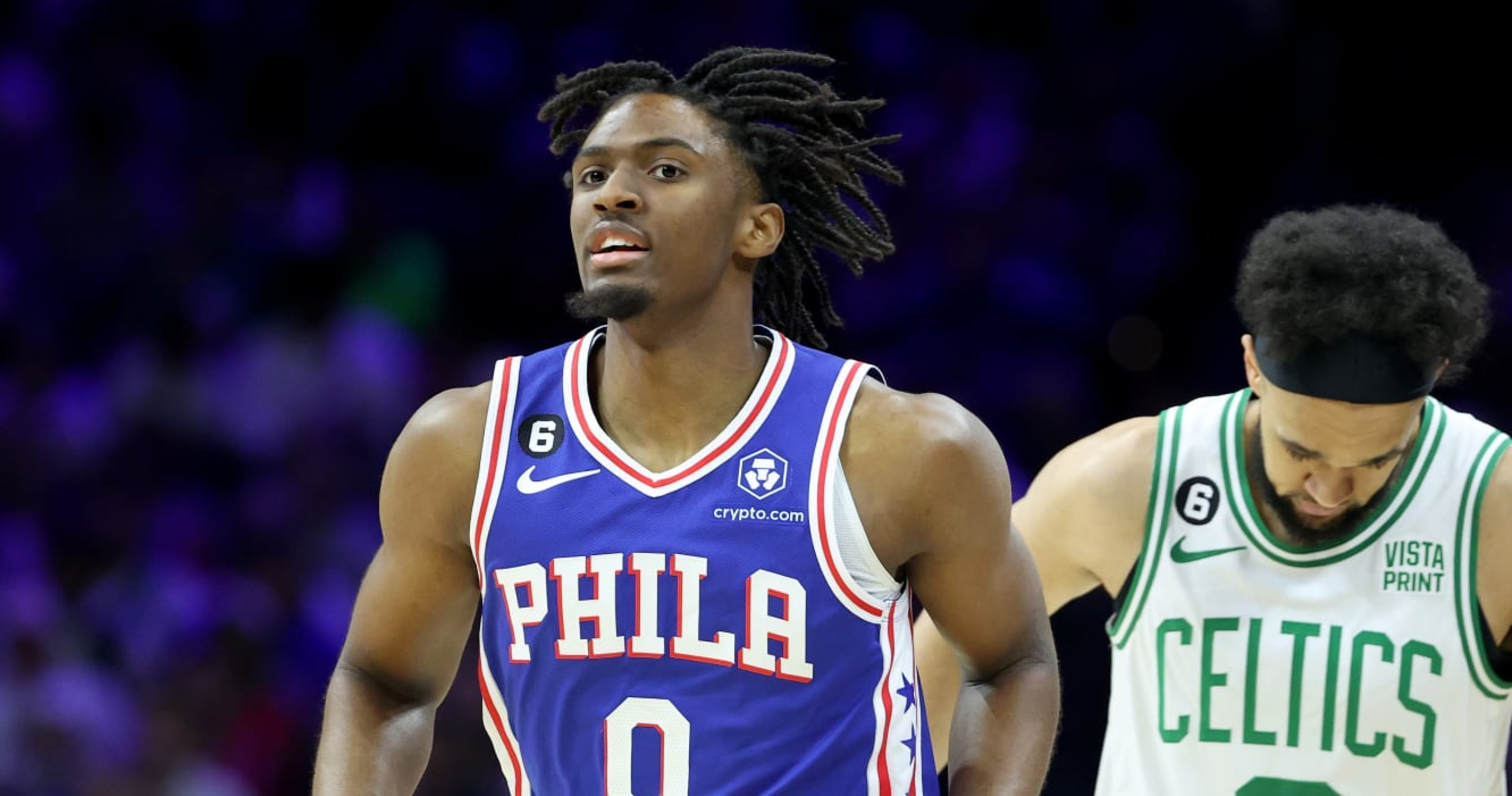Tyrese Maxey Details 'Bumping Heads' with Sixers All-Star Teammate