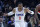 Los Angeles, CA - December 11: LA Clippers guard Russell Westbrook, #0 leaps in the air in celebration of making a three-pointer over the Trail Blazers in the first half at Crypto.com Arena in Los Angeles Monday, Dec. 11, 2023. (Allen J. Schaben / Los Angeles Times via Getty Images)
