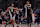 DENVER, CO - JANUARY 3: Devin Vassell #24 of the San Antonio Spurs high fives Victor Wembanyama #1 of the San Antonio Spurs during the game against the Denver Nuggets on January 3, 2025 at Ball Arena in Denver, Colorado. NOTE TO USER: User expressly acknowledges and agrees that, by downloading and/or using this Photograph, user is consenting to the terms and conditions of the Getty Images License Agreement. Mandatory Copyright Notice: Copyright 2025 NBAE (Photo by Bart Young/NBAE via Getty Images)