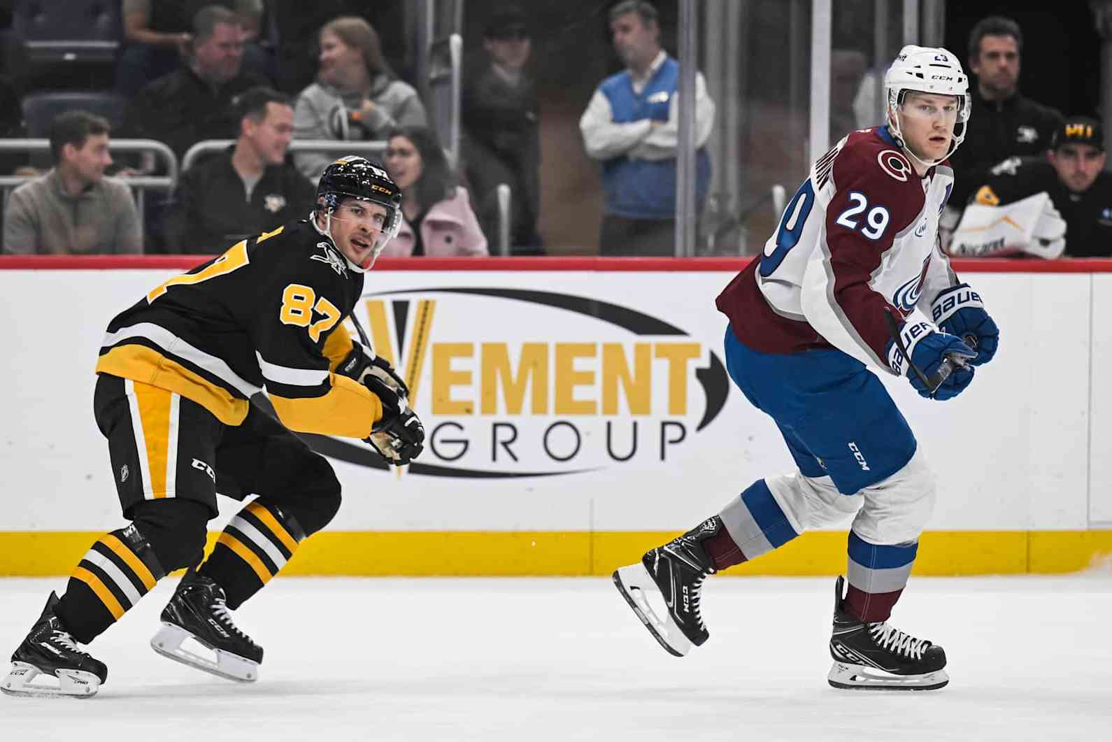 Sidney Crosby and Nathan MacKinnon.