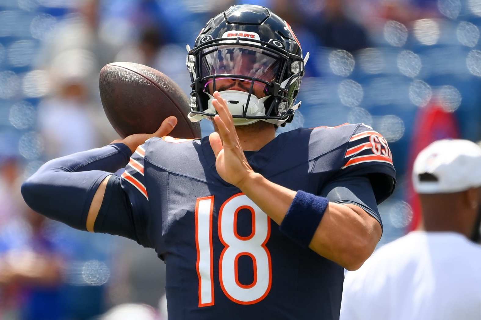 Chicago Bears quarterback Caleb Williams