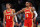 ATLANTA, GEORGIA - FEBRUARY 10: Trae Young #11 and Dejounte Murray #5 of the Atlanta Hawks react against the Houston Rockets during the fourth quarter at State Farm Arena on February 10, 2024 in Atlanta, Georgia. NOTE TO USER: User expressly acknowledges and agrees that, by downloading and/or using this photograph, user is consenting to the terms and conditions of the Getty Images License Agreement. (Photo by Kevin C. Cox/Getty Images)