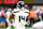 ATLANTA, GA OCTOBER 20: Seattle wide receiver DK Metcalf (14) goes in motion during the NFL game between the Seattle Seahawks and the Atlanta Falcons on October 20th, 2024 at Mercedes-Benz Stadium in Atlanta, GA. (Photo by Rich von Biberstein/Icon Sportswire via Getty Images)