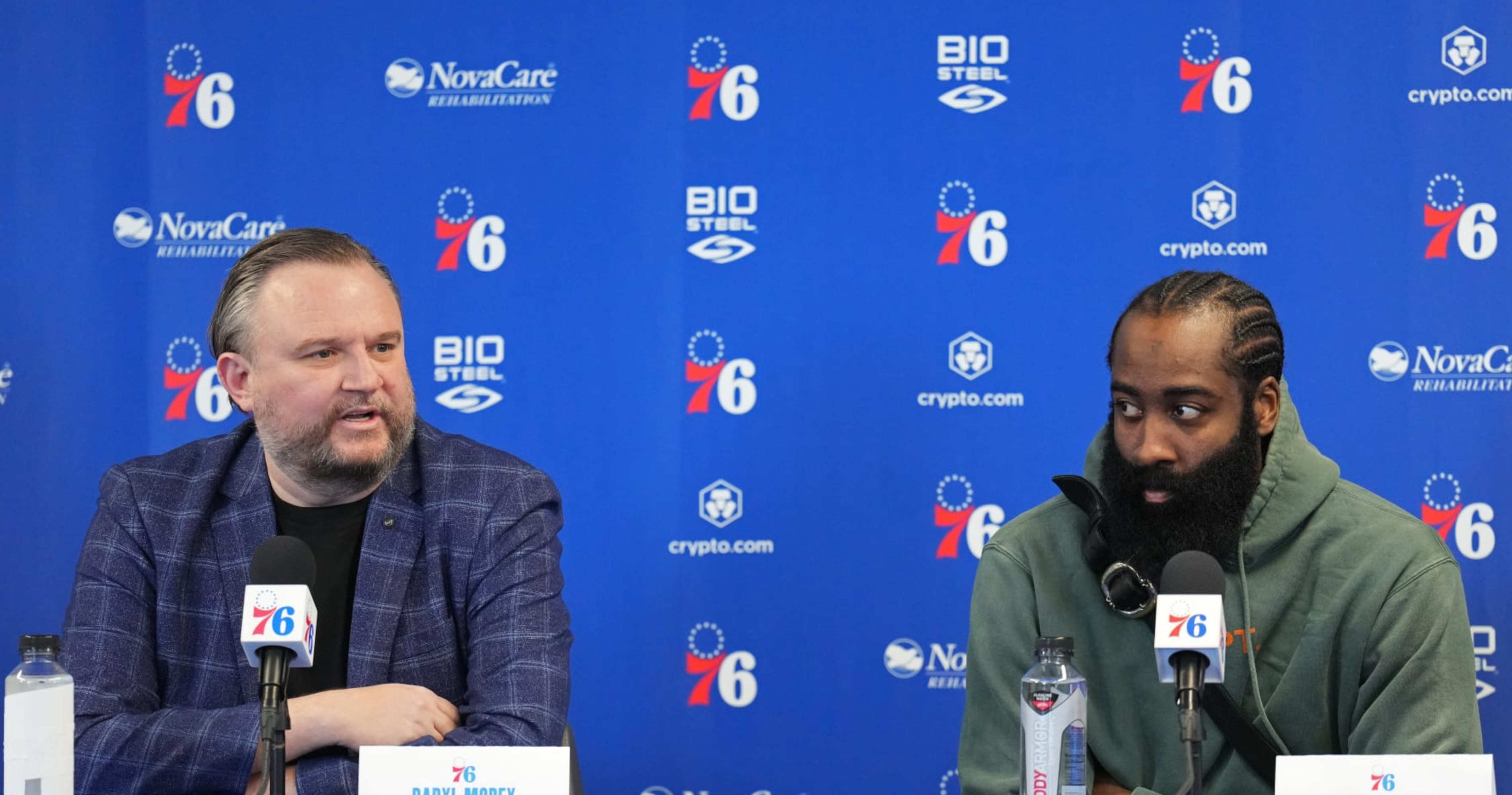 Philadelphia 76ers president Daryl Morey is Philly's version of Mr