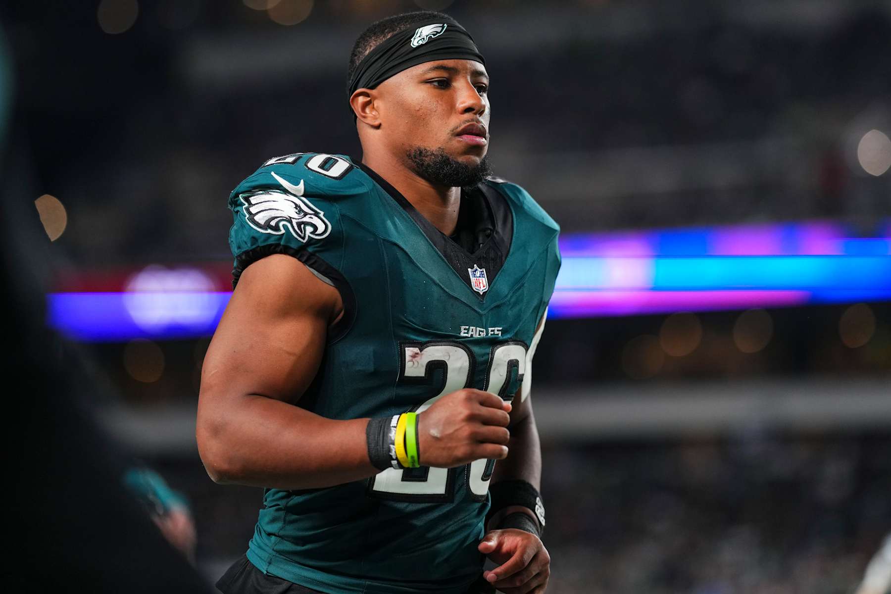 Eagles' Saquon Barkley Hypes Giants' Malik Nabers Video: 'He's LIKE THAT!!  😤😤😤'
