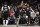 LOS ANGELES, CALIFORNIA - DECEMBER 02: Paul George #13 of the LA Clippers reacts to his shot in the end of the fourth quarter against the Golden State Warriors with Kawhi Leonard #2 at Crypto.com Arena on December 02, 2023 in Los Angeles, California. NOTE TO USER: User expressly acknowledges and agrees that, by downloading and or using this photograph, User is consenting to the terms and conditions of the Getty Images License Agreement. (Photo by Meg Oliphant/Getty Images)