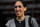 UNCASVILLE, CT - MAY 10: Rebecca Lobo looks on while attending a WNBA preseason game between the New York Liberty and the Connecticut Sun on May 10, 2023, at Mohegan Sun Arena in Uncasville, CT. (Photo by Erica Denhoff/Icon Sportswire via Getty Images)