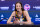 INDIANAPOLIS, INDIANA - MAY 1: Caitlin Clark #22 of the Indiana Fever talks to reporters during media day activities  at Gainbridge Fieldhouse on May 1, 2024 in Indianapolis, Indiana. NOTE TO USER: User expressly acknowledges and agrees that, by downloading and or using this photograph, User is consenting to the terms and conditions of the Getty Images License Agreement.  (Photo by Michael Hickey/Getty Images)