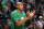 BOSTON, MA - NOVEMBER 27: Al Horford #42 of the Boston Celtics celebrates during the game against the Washington Wizards on November 27, 2022 at the TD Garden in Boston, Massachusetts.  NOTE TO USER: User expressly acknowledges and agrees that, by downloading and or using this photograph, User is consenting to the terms and conditions of the Getty Images License Agreement. Mandatory Copyright Notice: Copyright 2022 NBAE  (Photo by Brian Babineau/NBAE via Getty Images)