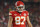 KANSAS CITY, MO - NOVEMBER 20: Kansas City Chiefs tight end Travis Kelce (87) looks down in frustration after dropping a pass in the fourth quarter of an NFL football game between the Philadelphia Eagles and Kansas City Chiefs on Nov 20, 2023 at GEHA Field at Arrowhead Stadium in Kansas City, MO. (Photo by Scott Winters/Icon Sportswire via Getty Images)