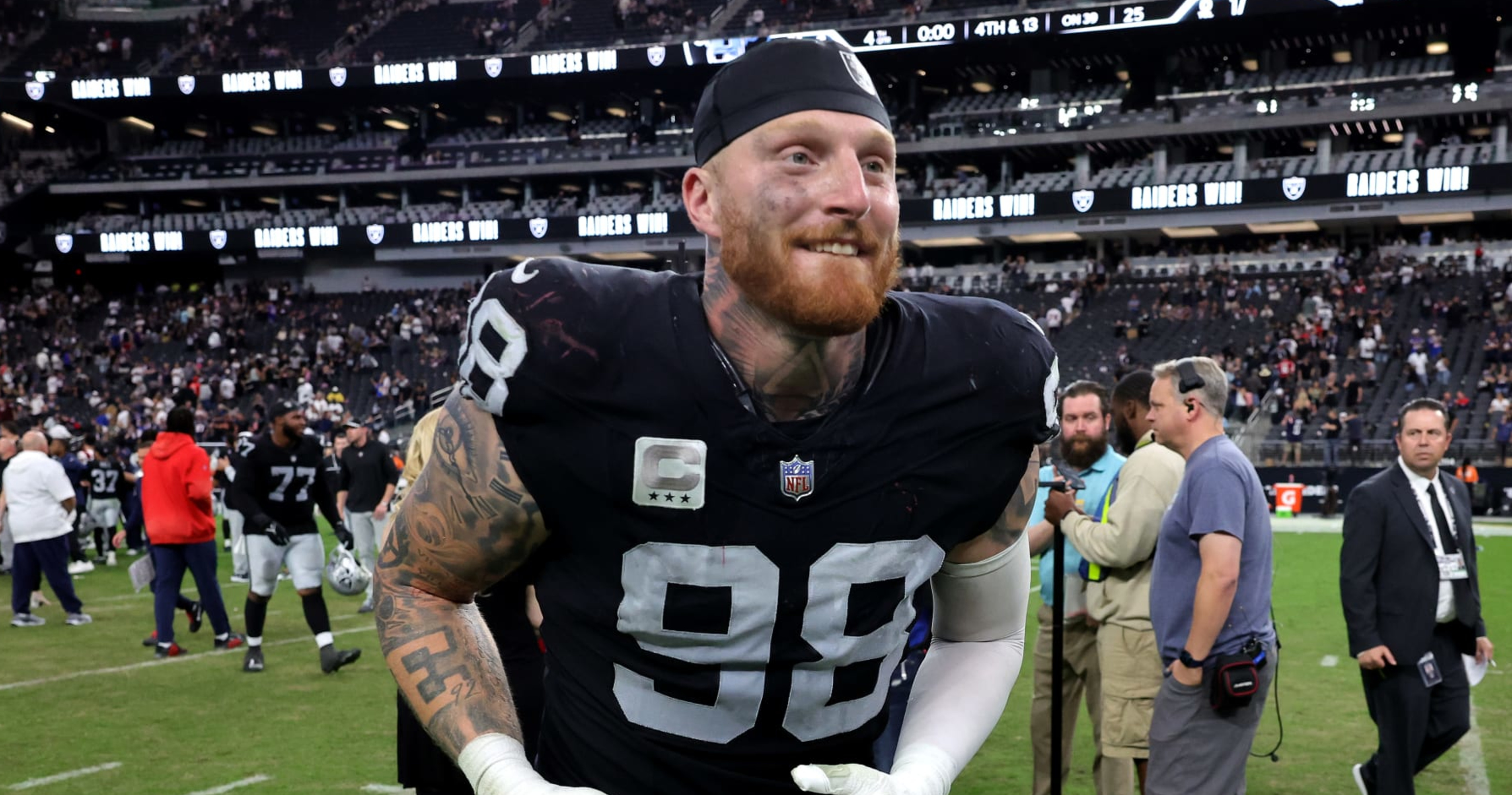 Raiders' Maxx Crosby on NFL Legacy: 'Going to Put F--king Everything I ...