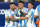 Argentina's forward #10 Lionel Messi celebrates scoring his team's second goal with teammates during the Conmebol 2024 Copa America tournament semi-final football match between Argentina and Canada at MetLife Stadium, in East Rutherford, New Jersey on July 9, 2024. (Photo by JUAN MABROMATA / AFP) (Photo by JUAN MABROMATA/AFP via Getty Images)