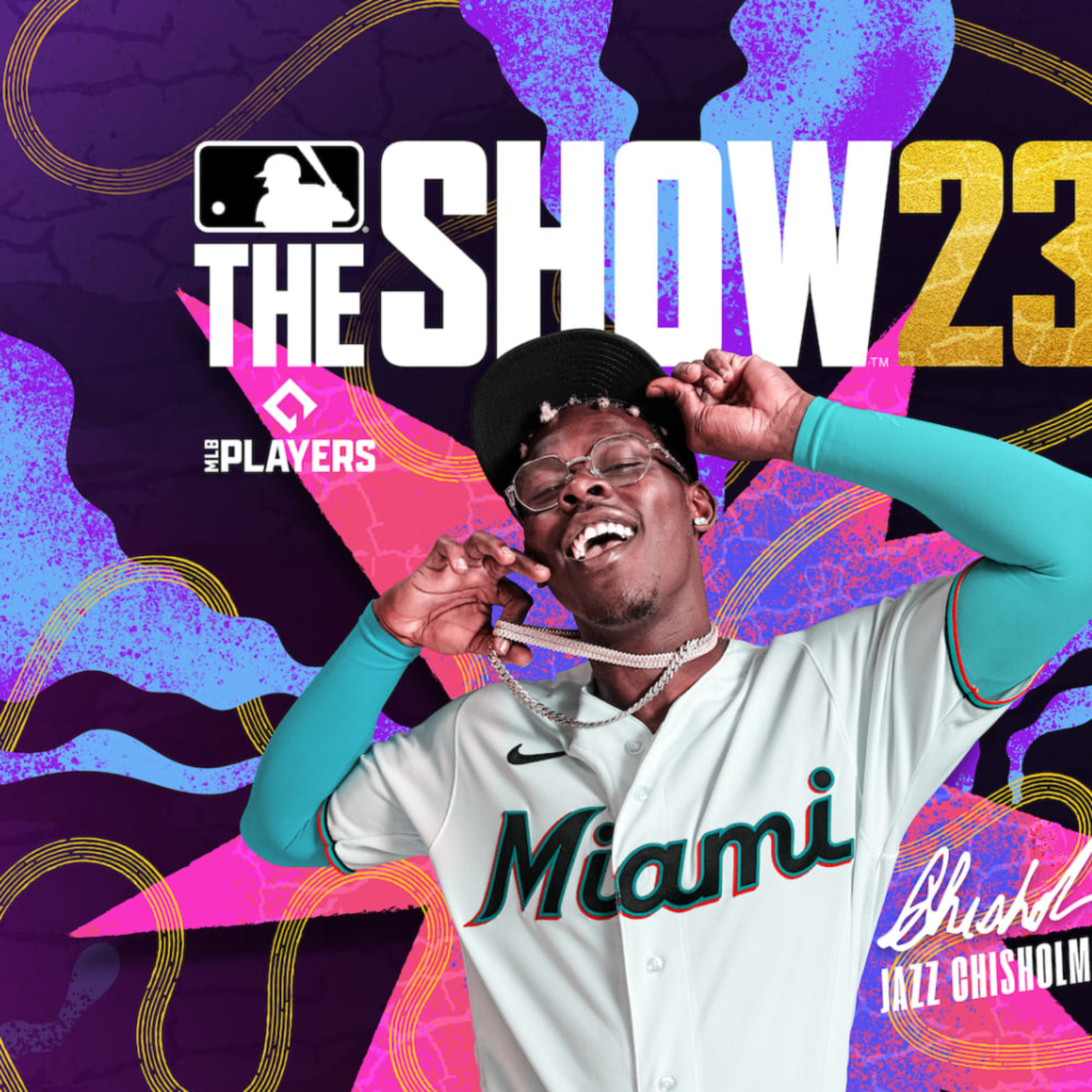 Miami Jazz Chisholm Jr Mlb The Show 23 Poster Shirt, hoodie