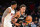 ATLANTA, GA - NOVEMBER 27: Trae Young #11 of the Atlanta Hawks drives to the basket during the game against the Miami Heat on November 27, 2022 at State Farm Arena in Atlanta, Georgia.  NOTE TO USER: User expressly acknowledges and agrees that, by downloading and/or using this Photograph, user is consenting to the terms and conditions of the Getty Images License Agreement. Mandatory Copyright Notice: Copyright 2022 NBAE (Photo by Adam Hagy/NBAE via Getty Images)