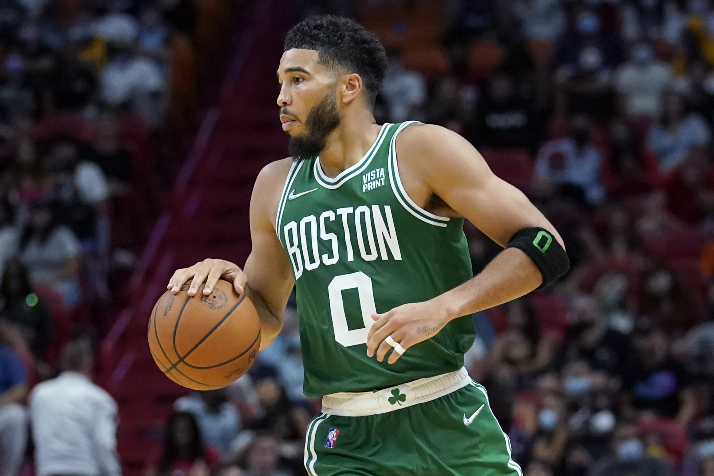 Celtics' Jayson Tatum Enters NBA's COVID-19 Health and Safety Protocols