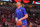 CHICAGO, IL - APRIL 09: Isaiah Hartenstein #55 of the New York Knicks looks on during warmups before a game against the Chicago Bulls at the United Center on April 9,2024 in Chicago. (Photo by Melissa Tamez/Icon Sportswire via Getty Images)