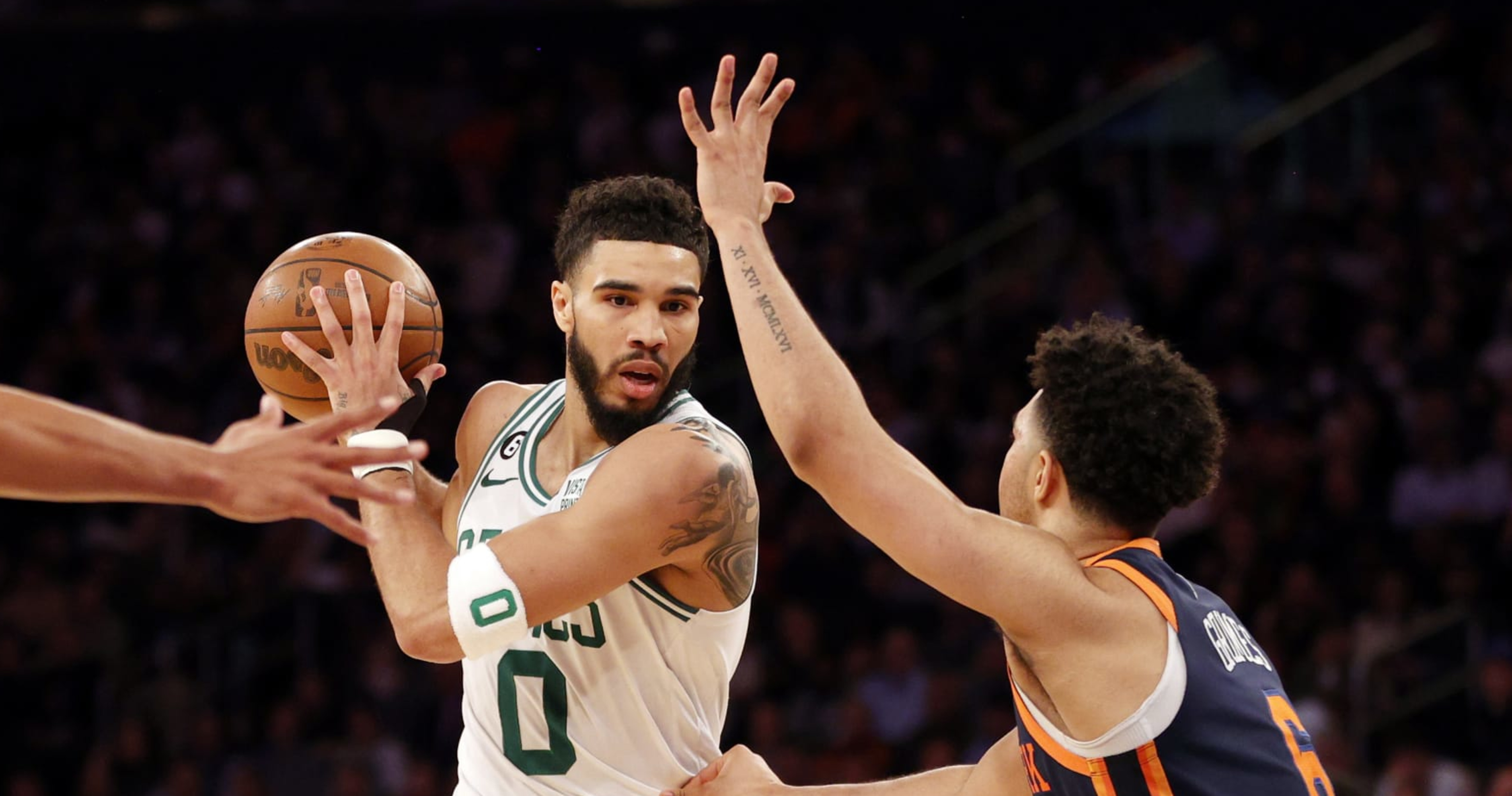 Celtics' Jayson Tatum Called Out by Twitter for Struggles, Ejection in