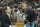 EAST RUTHERFORD, NJ - JUNE 9: Goalie Jean-Sebastien Giguere #35 of the Mighty Ducks of Anaheim receives the playoff Conn-Smyth MVP trophy after being defeated by the Devils 3-0 in game seven of the 2003 Stanley Cup Finals at Continental Airlines Arena on June 9, 2003 in East Rutherford, New Jersey. The Devils defeated the Ducks 3-0. (Photo by Elsa/Getty Images/NHLI)