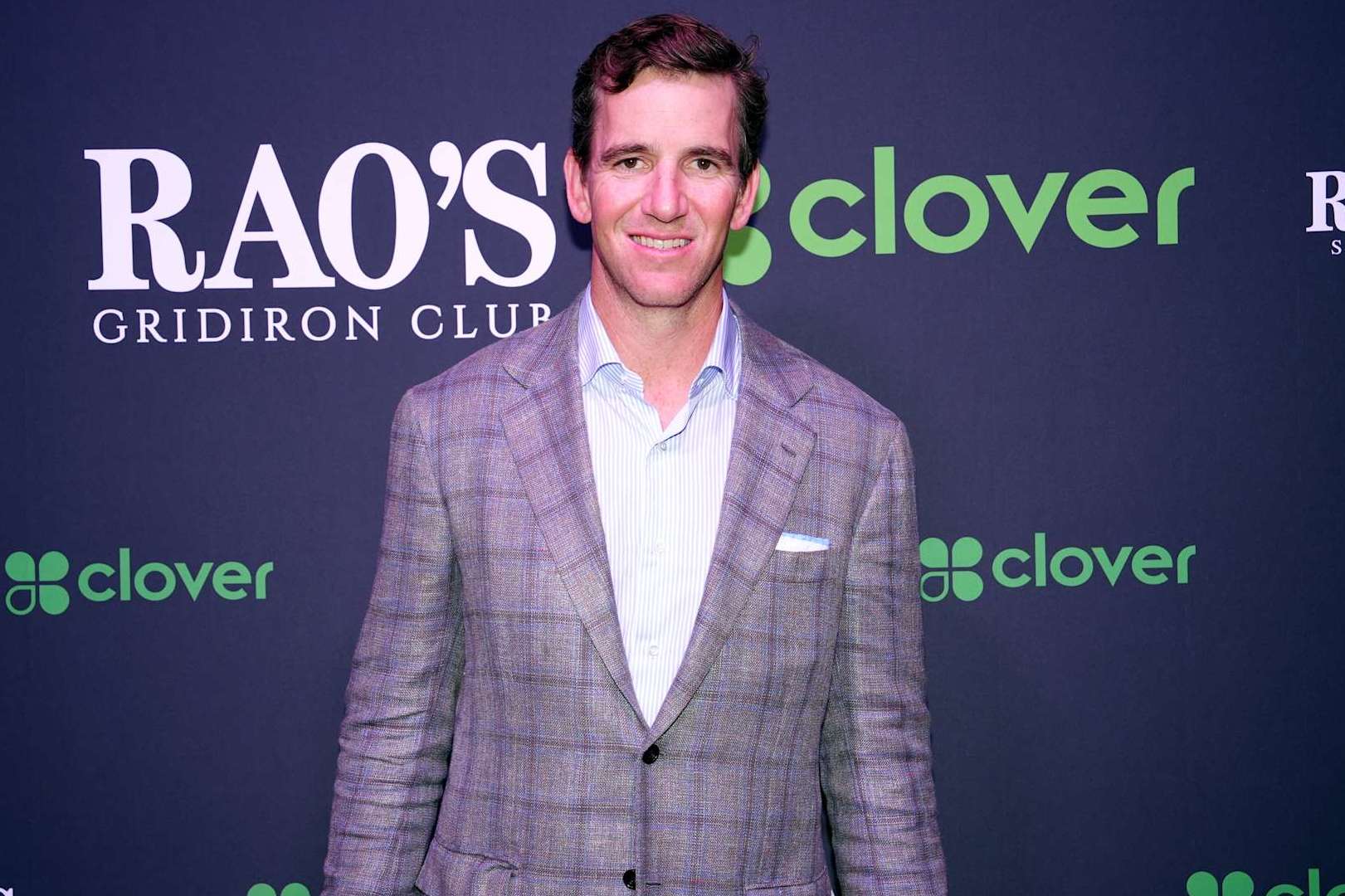 NEW ORLEANS, LOUISIANA - FEBRUARY 06: Eli Manning attends Rao’s Restaurant and Fini’s Pizza 2025 Big Game Pop-Up powered by Clover on February 06, 2025 in New Orleans, Louisiana. (Photo by Erika Goldring/Getty Images for Fini & Rao's Big Game Pop-Up)
