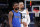 MEMPHIS, TENNESSEE - MARCH 20: Kyrie Irving #2 of the Dallas Mavericks and Dillon Brooks #24 of the Memphis Grizzlies look on during the first half at FedExForum on March 20, 2023 in Memphis, Tennessee. NOTE TO USER: User expressly acknowledges and agrees that, by downloading and or using this photograph, User is consenting to the terms and conditions of the Getty Images License Agreement. (Photo by Justin Ford/Getty Images)