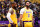 LOS ANGELES, CA - MAY 27: LeBron James #23 and Anthony Davis #3 of the Los Angeles Lakers look on before the game against the Phoenix Suns during Round 1, Game 3 of the 2021 NBA Playoffs on May 27, 2021 at STAPLES Center in Los Angeles, California. NOTE TO USER: User expressly acknowledges and agrees that, by downloading and/or using this Photograph, user is consenting to the terms and conditions of the Getty Images License Agreement. Mandatory Copyright Notice: Copyright 2021 NBAE (Photo by Adam Pantozzi/NBAE via Getty Images)