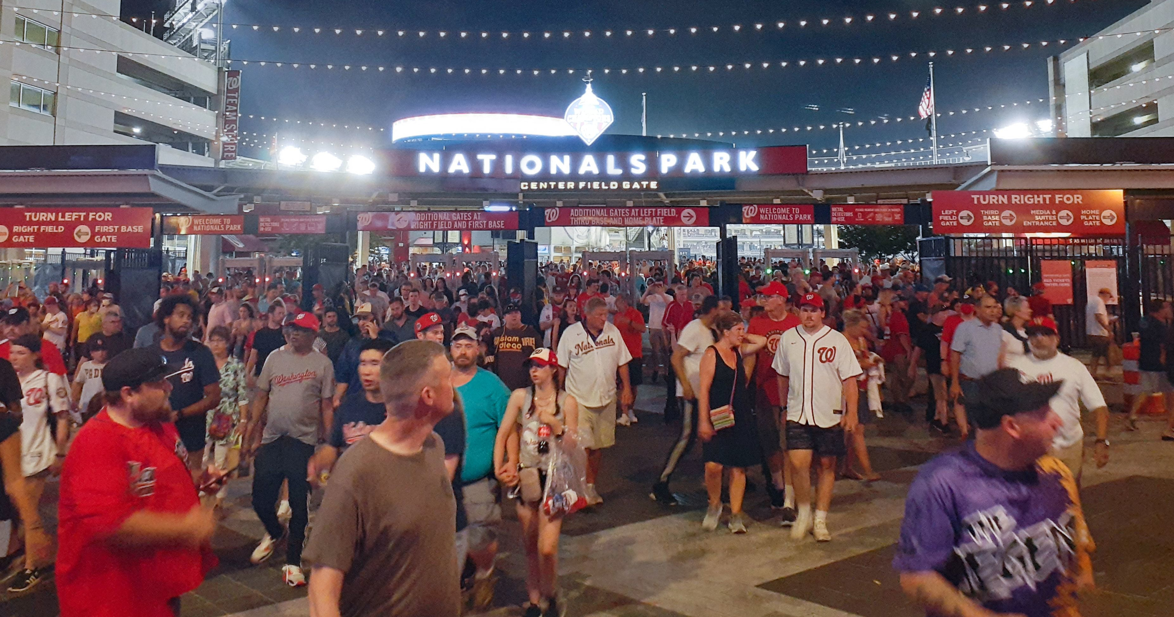 Chaos after shooting outside Nationals Park halts Padres-Washington games –  The Mercury News