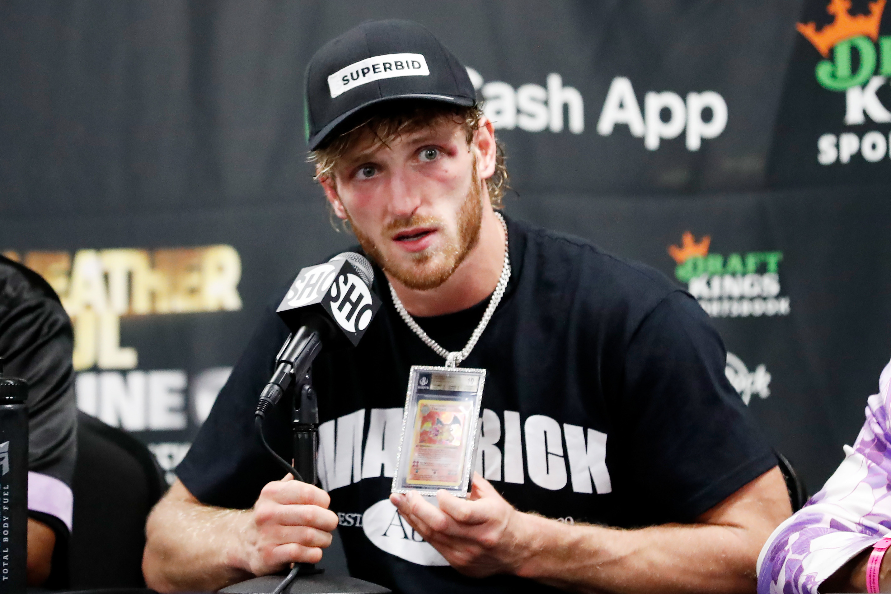 Logan Paul Suing 'F--king Scumbag' Floyd Mayweather for Lack of Payment from Fight thumbnail