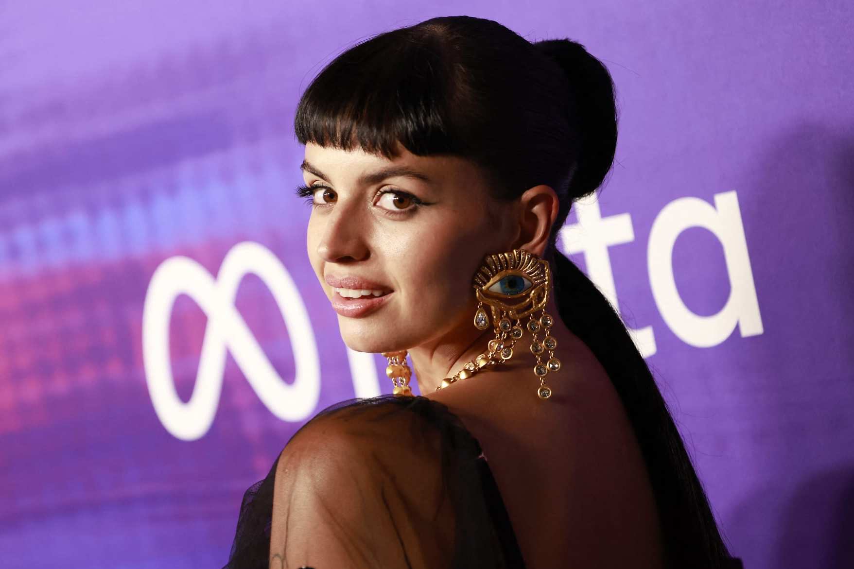 US singer Rebecca Black arrives to attend Variety's 2022 Power of Young Hollywood at NeueHouse Hollywood on August 11, 2022 in Los Angeles, California. (Photo by Michael Tran / AFP) (Photo by MICHAEL TRAN/AFP via Getty Images)