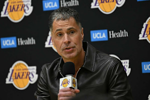 Lakers' Pelinka Teases Big Move in NBA Free Agency, Market 'Dry' at Trade Deadline