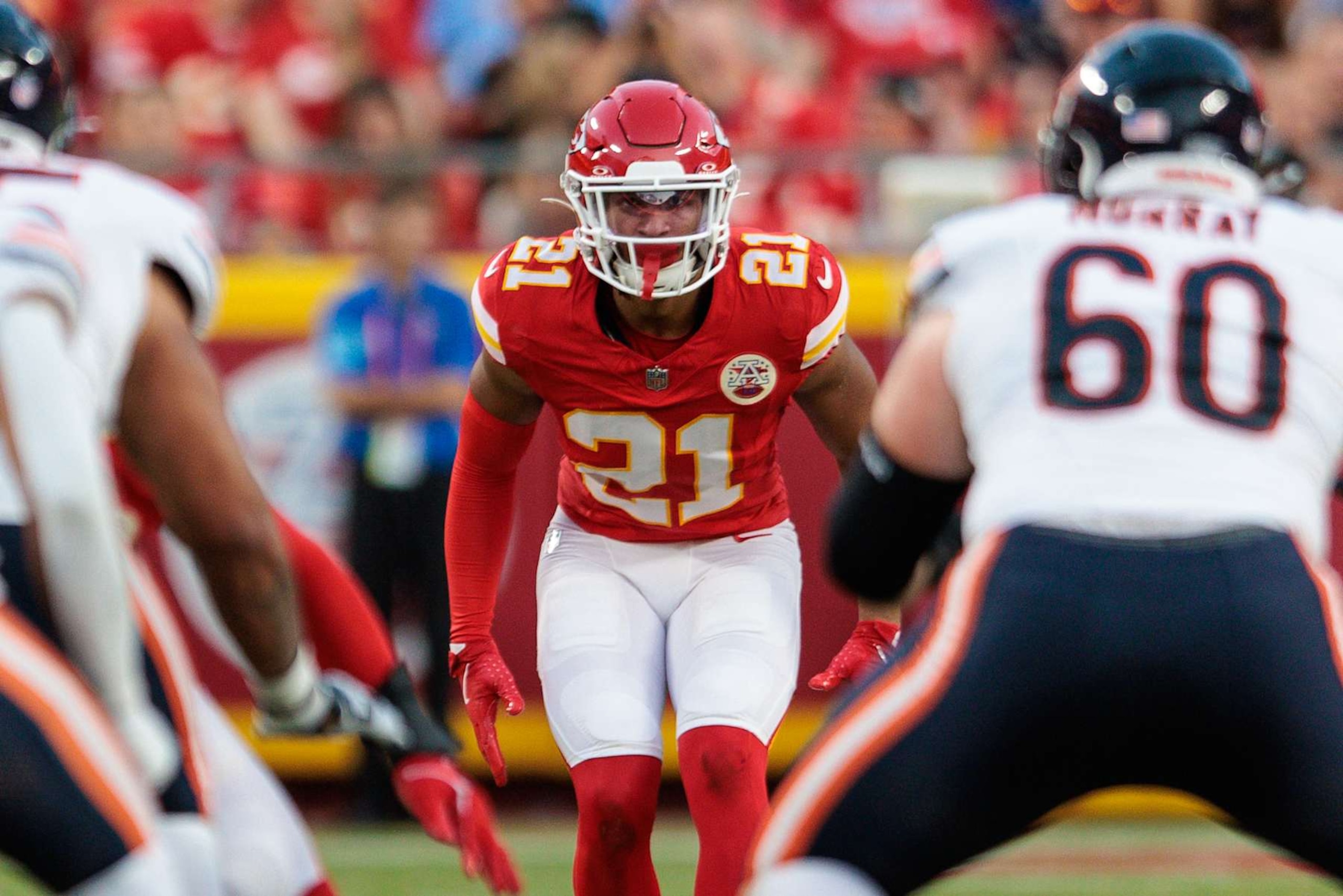 Kansas City Chiefs safety Jaden Hicks Kansas City Chiefs safety Jaden Hicks