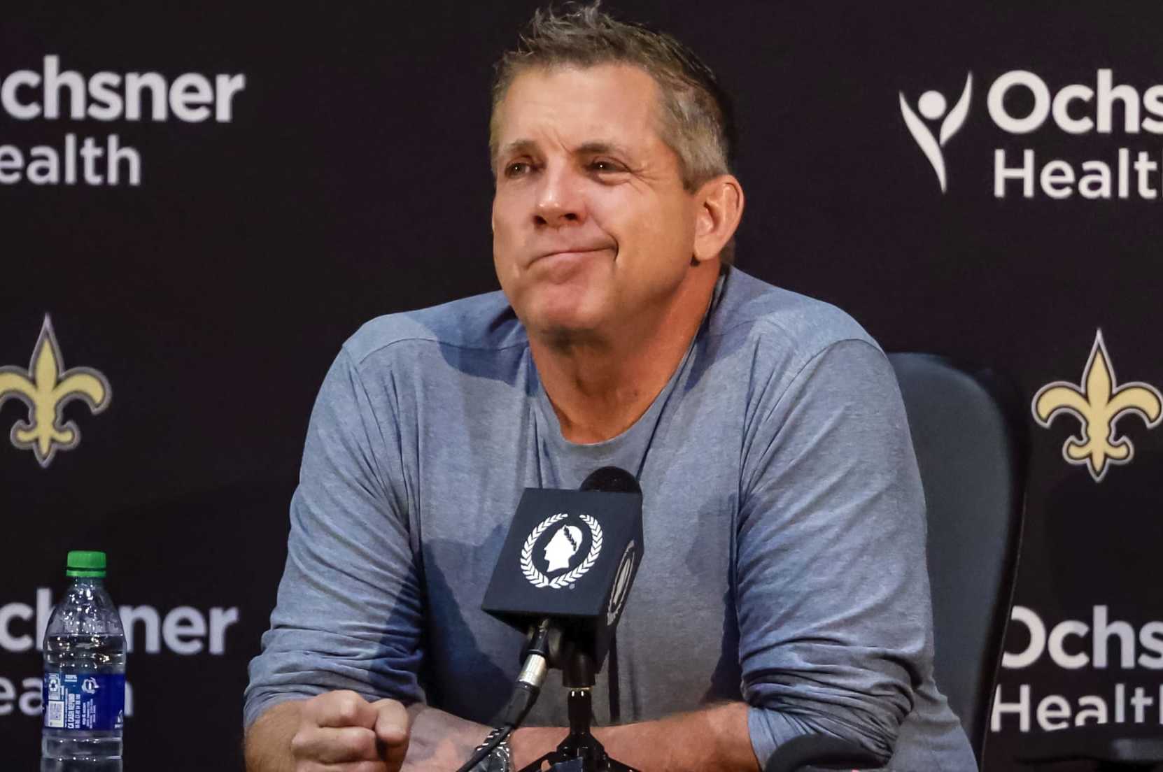 Sean Payton speaks at NFL Combine press conference