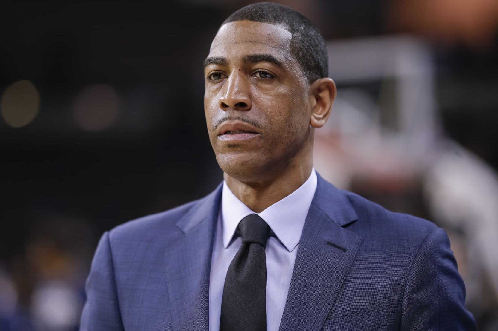 HIGHLAND HEIGHTS, KY - FEBRUARY 22: Head coach Kevin Ollie of the Connecticut Huskies is seen during the game against the Cincinnati Bearcats at BB&T Arena on February 22, 2018 in Highland Heights, Ohio. (Photo by Michael Hickey/Getty Images) HIGHLAND HEIGHTS, KY - FEBRUARY 22: Head coach Kevin Ollie of the Connecticut Huskies is seen during the game against the Cincinnati Bearcats at BB&T Arena on February 22, 2018 in Highland Heights, Ohio. (Photo by Michael Hickey/Getty Images)