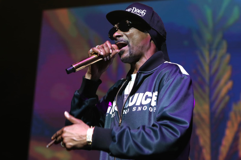 LOS ANGELES, CALIFORNIA - FEBRUARY 22: Snoop Dogg performs at Rhythm & Roast Event Presented By Cordell Broadus And Sharestix at The Novo on February 22, 2024 in Los Angeles, California. (Photo by Cassidy Sparrow/Getty Images for or CORDELL BROADUS & SHARESTIX )