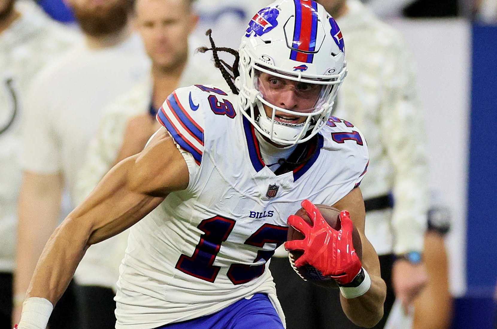 Buffalo Bills wide receiver Mack Hollins Buffalo Bills wide receiver Mack Hollins