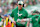 PHILADELPHIA, PENNSYLVANIA - DECEMBER 29: Offensive coordinator Kellen Moore of the Philadelphia Eagles looks on against the Dallas Cowboys at Lincoln Financial Field on December 29, 2024 in Philadelphia, Pennsylvania. (Photo by Mitchell Leff/Getty Images)
