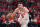 CHICAGO, IL - APRIL 24: Zach LaVine #8 of the Chicago Bulls drives to the basket during the game against the Milwaukee Bucks during Round 1 Game 4 of the 2022 NBA Playoffs on April 24, 2022 at United Center in Chicago, Illinois. NOTE TO USER: User expressly acknowledges and agrees that, by downloading and or using this photograph, User is consenting to the terms and conditions of the Getty Images License Agreement. Mandatory Copyright Notice: Copyright 2022 NBAE (Photo by Jeff Haynes/NBAE via Getty Images)