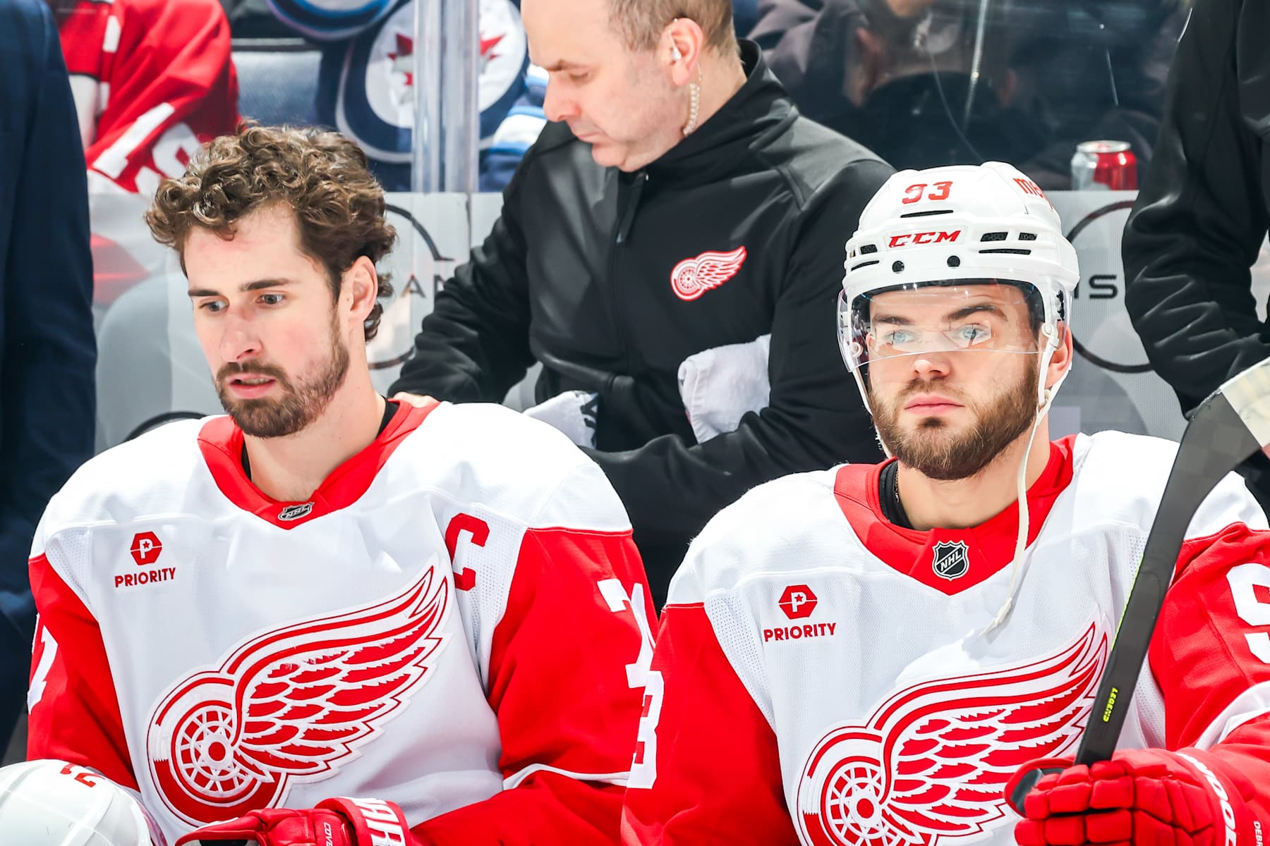 Dylan Larkin and Alex DeBrincat.