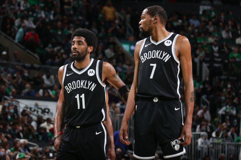 Kyrie Irving Kevin Durant Combine for 81 as Nets Rout Celtics Take 3 1 Series Lead News Scores Highlights Stats and Rumors Bleacher Report