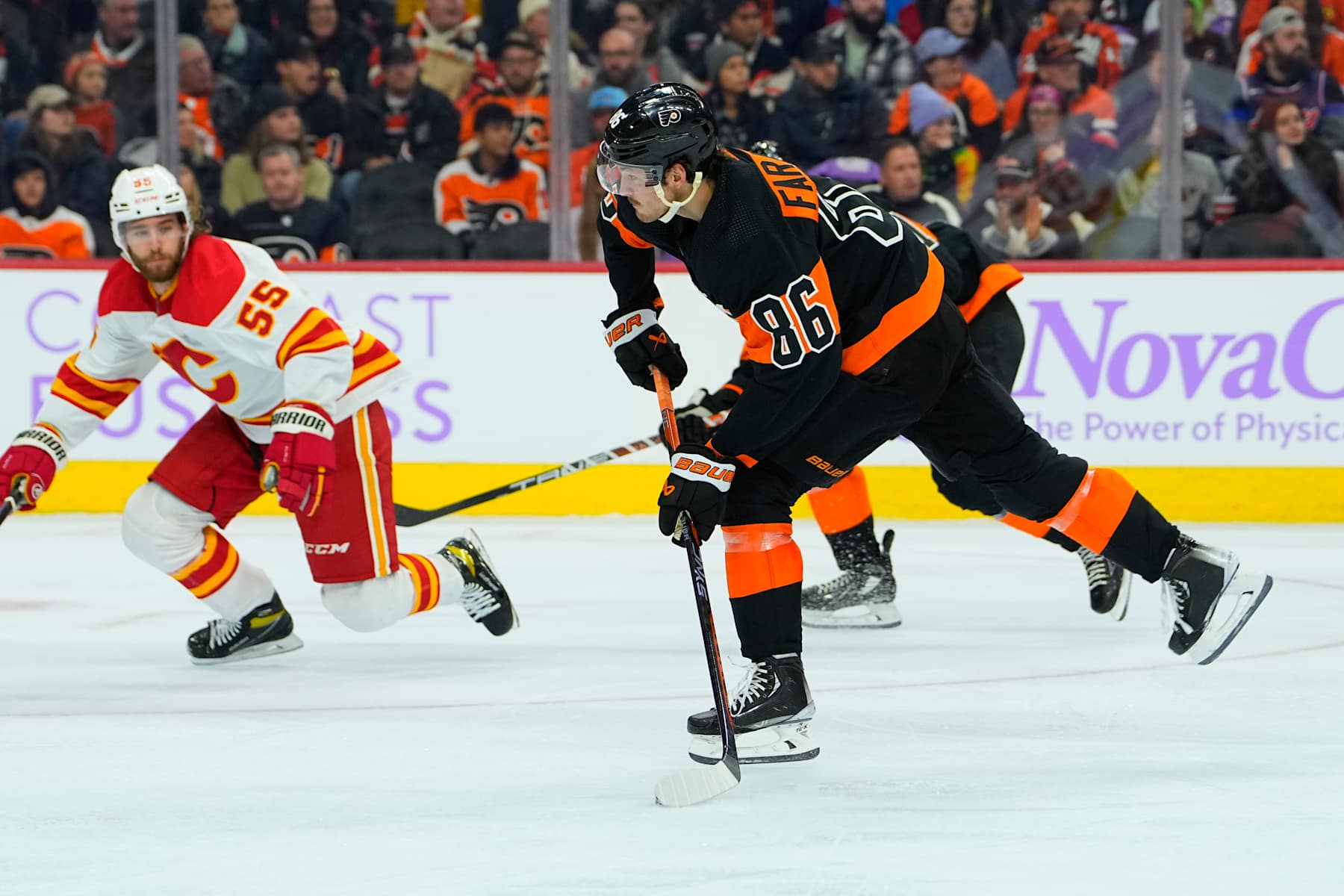 Calgary Flames Acquire Morgan Frost and Joel Farabee in Trade