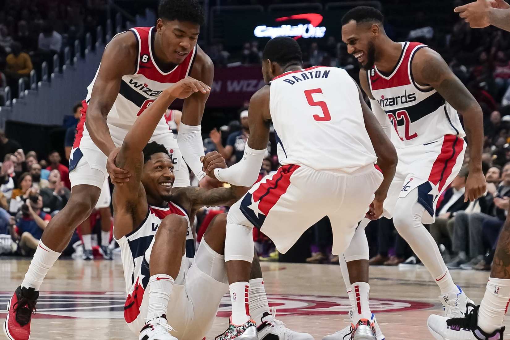 Washington Wizards: Kelly Oubre fined for obscene gesture - Sports  Illustrated