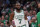 BOSTON, MA - JUNE 8: Head Coach Ime Udoka of the Boston Celtics talks to Jaylen Brown #7 during Game Three of the 2022 NBA Finals on June 8, 2022 at the TD Garden in Boston, Massachusetts.  NOTE TO USER: User expressly acknowledges and agrees that, by downloading and or using this photograph, User is consenting to the terms and conditions of the Getty Images License Agreement. Mandatory Copyright Notice: Copyright 2022 NBAE  (Photo by Jesse D. Garrabrant/NBAE via Getty Images)
