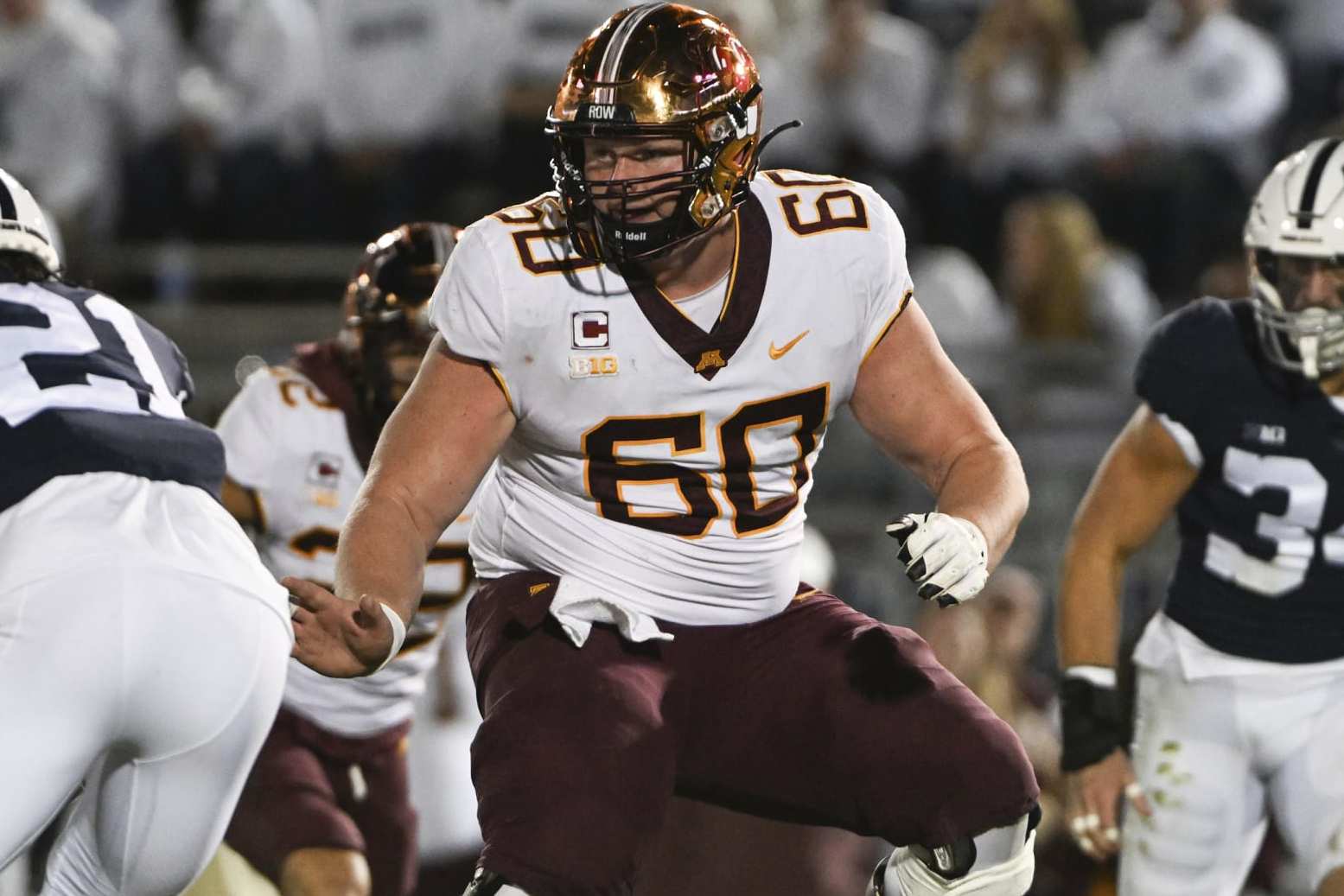 Gophers center John Michael Schmitz rocks way to NFL as a potential  first-round draft pick